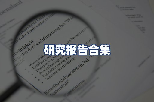 研究报告合集